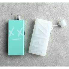 유웰 발라리안 전자담배 c타입 dv 케이스 실리콘 위생캡 덮개, 1개, 반투명화이트