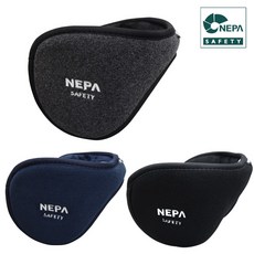 네파 세이프티 방한 폴더 귀마개, NAVY, 1개