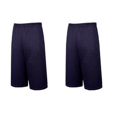 Macci 男款大尺碼7分運動寬褲組 2入