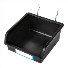 채집통 곤충 페그보드 보관 상자 바구니 쌓을 수 있는 못 용기 걸이, 01 Black, 01 S, 01 Black