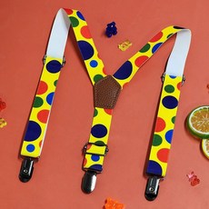 패턴 어린이 멜빵 방울aja5+1Kvz