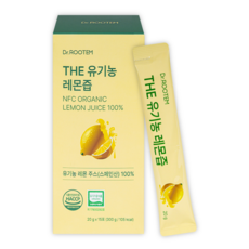 닥터루템 유기농 레몬즙 원액 100 % 스틱 스페인산, 14개