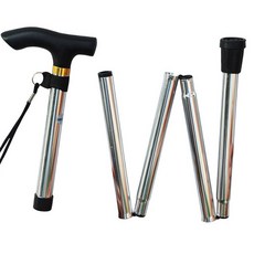 효도용 휴대용 노인지팡이 실버 접이식 보행보조기