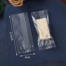 실링 비닐봉투 1000매 미니 포장봉투 선물 간편한, 100개, 1개, 4 x 9.5cm