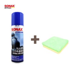 소낙스 익스트림 가죽크리너 가죽세정제 타월 세트, 1개, 250ml