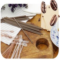 웅스토어 커피스틱 브라운 컬러 머들러, M