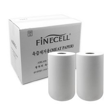 [서문특수포장] 파인셀 미트페이퍼 천연 펄프 핏물 흡수 정육 수산 참치 신선 해동지, 1박스, 2롤