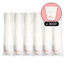 위생종이컵190ml 300P 일회용종이컵 자판기종이컵 커피컵 자판기컵, 300개, 300개입