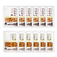 동일식품 어포튀각 90g 6개 + 청양고추 어포튀각 70g 6개, 1개, 960g
