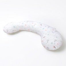 Hugsie涼感圖紋孕婦枕【舒棉款】月亮枕 哺乳枕 側睡枕