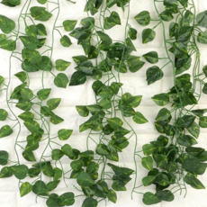 인테리어 조화 넝쿨 담쟁이 벽장식 플라스틱 실내 조화 장식 소품