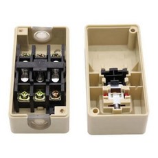 전원 푸시 버튼 스위치 모터 제어 베이지색 순간 작동식 장비 기계용, 기본