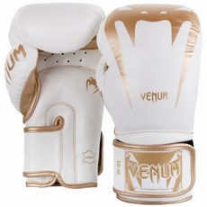 VENUM GIANT 巨人系列拳擊手套, 14oz, 1個, 白金毒蛇