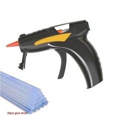 3 7V 무선 핫멜트 30개 수리 스틱 공예 글루건 글루 글 틱 도구 DIY 가정용, With 30pcs sti s