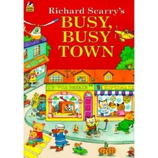 Richard Scarry's Busy Busy Town Hardcover, Golden Books