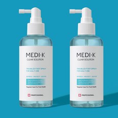 약국입점 의약외품 메디케이 클리어솔루션 초대용량 250ml 풋스프레이 손발톱 발바닥 발가락 냄새제거 약, 2개, 1개입