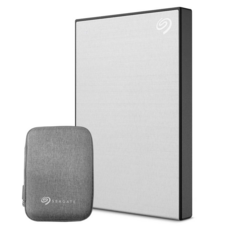 씨게이트 외장하드 One Touch HDD 데이터복구 +파우치, Silver, 2TB