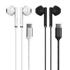 유선 아이 리버 이어폰 C타입 핸드폰 패드 스마트폰 휴대폰 갤럭시탭, 본상품선택, 블랙