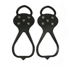 防滑鞋套 冰爪 冰爪鞋套 24齒冰爪 釘鞋套 雪抓鞋釘 鞋套 釘鞋 鍊條 雪爪 攀巖鞋 鞋釘 防滑 登山 雪地, 5齒【S碼/28-34】