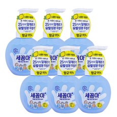 온더바디 세균아꼼짝마 버블 항균 핸드워시 250ml 레몬향, 6개
