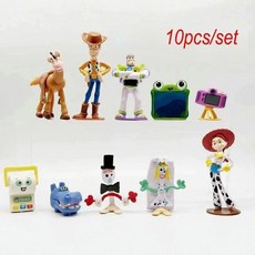 토이스토리5 릴리패드 포키 우디 알린 캐릭터 피규어 세트, 10pcs C, 1개
