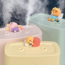 아트박스/더블유아이 카카오프렌즈 릴렉싱 대용량 무드등 가습기 1.2L, 듀얼 릴렉싱 가습기1.2L_라이언