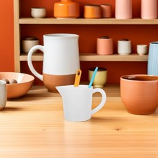 1세트 실리콘 믹싱 포어링 컵 500ml 3구 분리형 디자인 페인트 레진 에폭시 플루이드 아트 스튜디오 야외