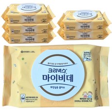 크리넥스 키즈 마이비데티슈 캡형, 40매, 6개