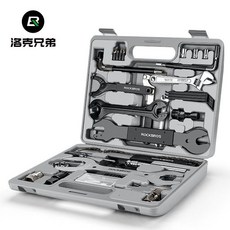洛克兄弟 自行車修車工具箱 補胎套裝 公路車 山地車 保養裝備, 1個, 多功能自行車維修工具箱