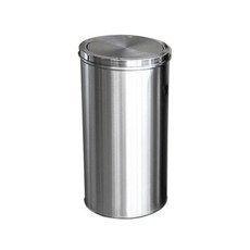 휴지통 50L 350 x 680 쓰레기통 스텐쓰레기통 스텐휴지통 업소용 사무실용 야외용