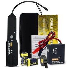 자동차 회로 추적기 및 와이어 트래커 6-42V DC 와이어 쇼트 파인더 회로 추적기 회로 테스터 및 회로 스캐너 자동차 보트 트레일러용 - 개방/합선 감지 도구 EM