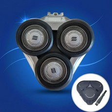 CLEON 필립스 전기 면도기날 S5000 시리즈 호환용, 1개, 실버