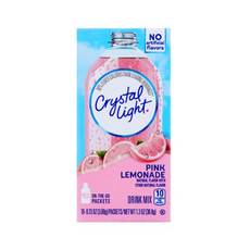 크리스탈라이트 핑크레몬에이드 분말, 3.68g, 10개입, 4개