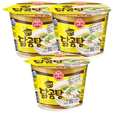 오뚜기 간편 닭곰탕 컵국, 10g, 3개