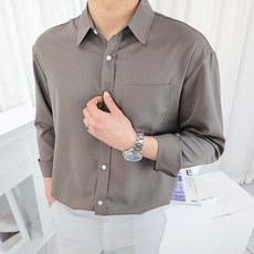 디알엠 남자 셔츠 오버핏 링클프리 구김없는 셔츠 빅사이즈