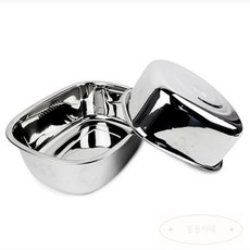 동동생활용품 스텐 설거지통 수저불림통 설거지볼, D형