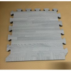 拼接木紋地墊 加厚款 耐磨貼模 SGS認證, B品灰木,30*30*2.0cm