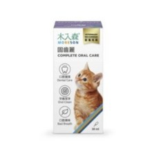 MORESON 貓咪完整口腔護理液 30ml, 1個, 固齒麗