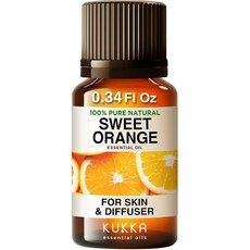 쿠카 진저 에센셜 오일 4 Fl 단위oz 헤어 스킨 디퓨저 아로마테라피 및 DIY 비누 향용, Orange, 4.00 Fl 단위oz Pack of 1