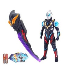 奧特曼軟膠公仔，魔劍手爪貝利亞手辦，捷德人偶，兒童玩具模型, 1個, 只有捷德人偶，沒有其他配件