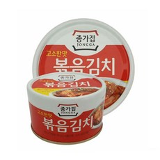 종가집 볶음김치 고소한맛 여행 반찬 김치캔 1P shi31017Qy, 1개, 1g