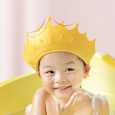 아이 샴푸캡 아기 머리감기 샤워캡 길이조절 유아 헤어캡, 핑크, 1개