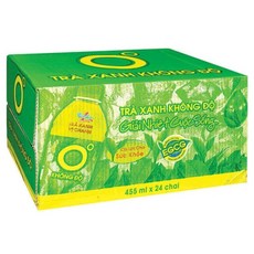베트남 레몬 그린티 녹차 tra xanh 0 do 1박스24병