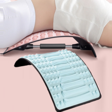 MOOZ 스트레칭 보드 목 허리 스트레칭기구 척추 허리스트레칭기구, 파란색