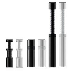 JK VGA 지지대 소 중 대 블랙 실버 그래픽카드 지지대 비디오카드 받침대 거치대 알루미늄, VG001. 그래픽카드 지지대 소 블랙