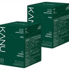 카누 미니 디카페인 0.9g, 0.9mg, 30개입, 2개