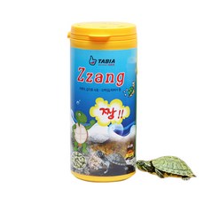 [당일출고 : 평일4시30분이전] 거북이 갑각류 EP타입 타비아 짱 350ml 거북이사료 거북이 먹이 140g, 1세트