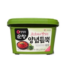 CJ 清淨園 大象 韓式蔬菜醬 500g 拌飯 烤肉 拌麵, 1個, 韓國 大象 蔬菜醬500g