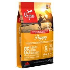 Orijen 歐睿健 台灣公司貨 幼犬用 無穀配方乾飼料, 野牧鮮雞＋新鮮蔬果, 6kg, 1袋