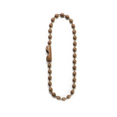 바이유즈 컬러군번줄 12cm, 커피, 100개